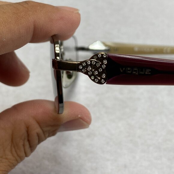 Vogue VO3845-B 896 Eyeglass Frames 52/16/135 Flex Hinge Purple - Picture 3 of 12